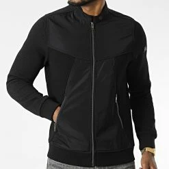 Veste Zippée BLC22K04 Noir de Black Needle