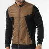 Veste Zippée BLC22K04 Noir Camel de Black Needle -Black Needle Soldes black needle 343355 BLC22K04 BRIQUE 20221013T155505 01