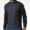 Veste Zippée BLC22K09 Bleu Marine de Black Needle -Black Needle Soldes black needle 343360 BLC22K09 BLEU MARINE 20221014T151102 01