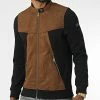 Veste Zippée BLC22K03 Noir Marron de Black Needle 1 Veste Zippée BLC22K03 Noir Marron de Black Needle -Black Needle Soldes black needle 343364 BLC22K03 NOIR BRIQUE 20221014T150643 01