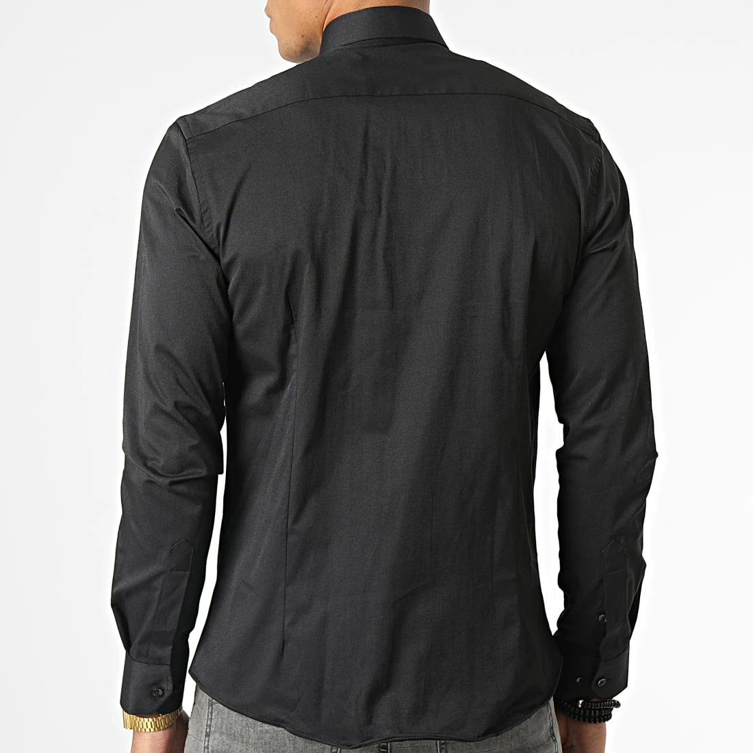 Chemise Manches Longues Y3687 Noir de Black Needle 6 Chemise Manches Longues Y3687 Noir de Black Needle – Image 4