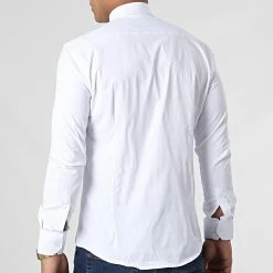 Chemise Manches Longues Y3687 Blanc de Black Needle 9 Chemise Manches Longues Y3687 Blanc de Black Needle -Black Needle Soldes black needle 348551 Y3687 WHITE 20221128T141121 04