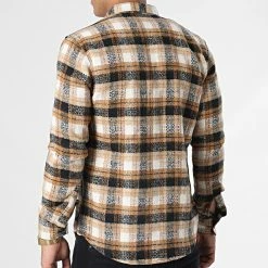 Surchemise Carreaux Y3688 Camel de Black Needle -Black Needle Soldes black needle 348553 Y3688 04 20221128T142038 04