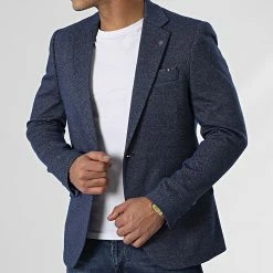 Veste Blazer 20551 Bleu Marine de Black Needle