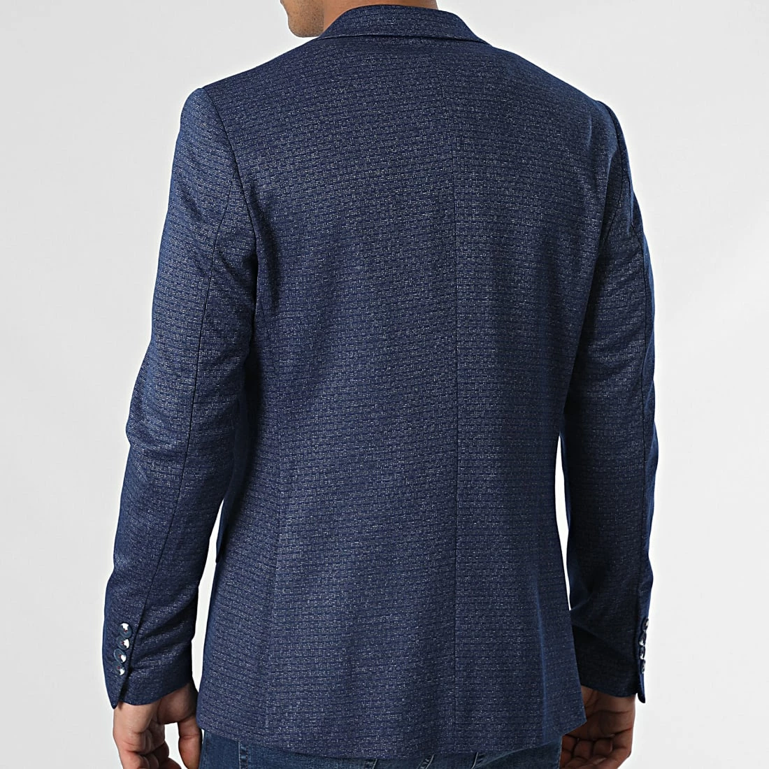 Veste Blazer 20551 Bleu Marine de Black Needle 6 Veste Blazer 20551 Bleu Marine de Black Needle – Image 4