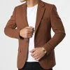 Veste Blazer 20554 Marron de Black Needle 2 Veste Blazer 20554 Marron de Black Needle -Black Needle Soldes black needle 348671 X 20554 TABAC 20221128T141300 01