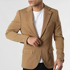 Veste Blazer 20554 Camel Clair de Black Needle -Black Needle Soldes black needle 348672 X 20554 CAMEL 20221128T141234 03