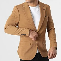 Veste Blazer 20554 Camel de Black Needle -Black Needle Soldes black needle 348674 X 20554 MOUTARDE 20221128T141329 03