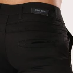 Pantalon Chino 1012 Noir de Black Needle -Black Needle Soldes classic series 128153 1012 noir 20180828T175854 04