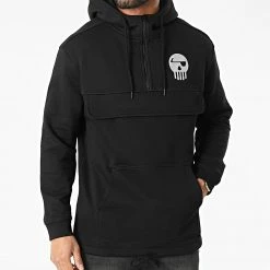 Veste Outdoor Col Zippé Piraterie Music Noir Réfléchissant -Black Needle Soldes booba 302037 PIRAT SWOZ PIRATERIEMUSIC NOIREFL 20220202T151540 03