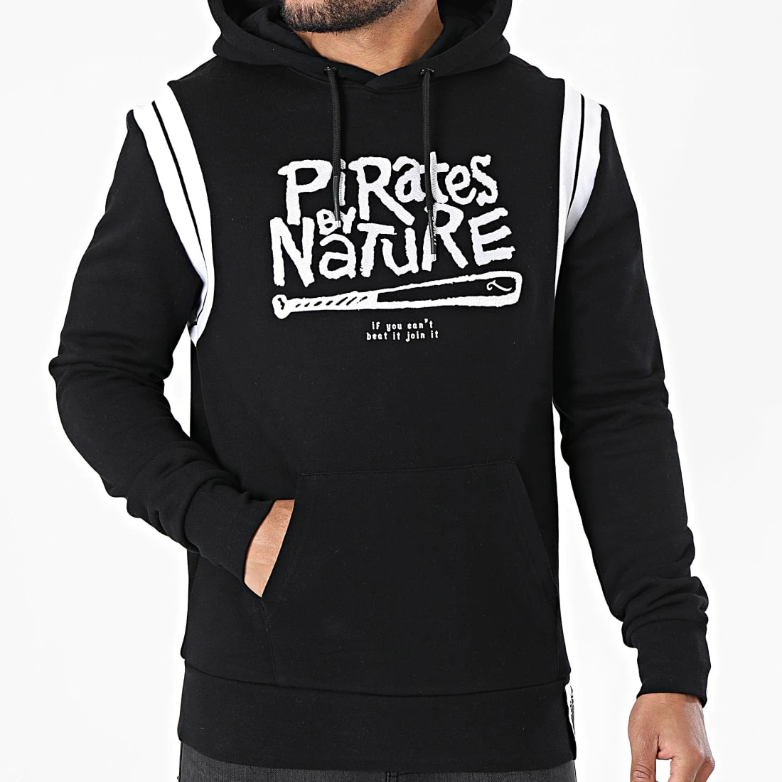 Sweat Capuche PBN Noir de La Piraterie 5 Sweat Capuche PBN Noir de La Piraterie – Image 3