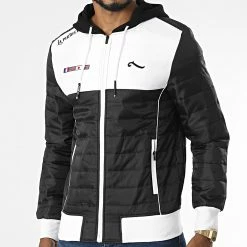 Black Needle Soldes 10 Veste Zippée Capuche World 6847 Noir de La Piraterie