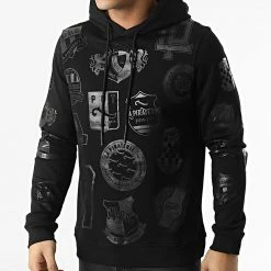 Sweat Capuche Proud Noir de La Piraterie