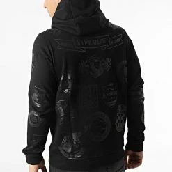 Sweat Capuche Proud Noir de La Piraterie -Black Needle Soldes la piraterie 295441 LPR 9045 BLACK 20211217T151557 04