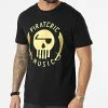 Tee Shirt Piraterie Music Noir Doré -Black Needle Soldes la piraterie 297789 PIRAT TS PIRATERIEMUSIC NOIOR 20220104T164547 01
