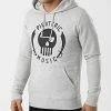 Sweat Capuche Logo Gris Chiné de Piraterie Music -Black Needle Soldes la piraterie 315684 PIRAT SWCP LOGO GRICHI 20220415T152437 01