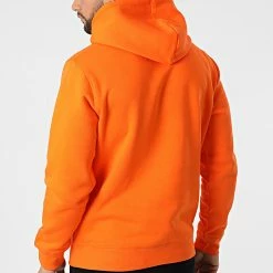 Sweat Capuche Logo Orange Noir de Piraterie Music -Black Needle Soldes la piraterie 316401 PIRAT SWCP LOGO ORANOI 20220421T143123 04
