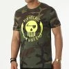 Tee Shirt Camouflage Logo Vert Kaki Jaune Fluo de Piraterie Music 1 Tee Shirt Camouflage Logo Vert Kaki Jaune Fluo de Piraterie Music -Black Needle Soldes la piraterie 316407 PIRAT TS LOGO CAMOJAUFLUO 20220512T115214 01