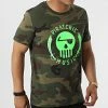 Tee Shirt Logo Camouflage Kaki Vert Fluo de Piraterie Music 2 Tee Shirt Logo Camouflage Kaki Vert Fluo de Piraterie Music -Black Needle Soldes la piraterie 321027 PIRAT TS LOGO CAMOVERFLUO 20220523T161831 01