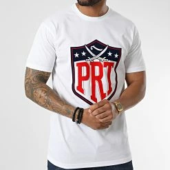 Tee Shirt League 9058 Blanc de La Piraterie -Black Needle Soldes la piraterie 328108 9058 BLANC 20220715T151933 03