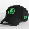 Casquette Logo Noir Vert Fluo de Piraterie Music -Black Needle Soldes la piraterie 329545 PIRAT CAP LOGO NOIVERFLUO 20220923T161204 01