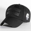 Casquette Large Logo Glitter Noir de Piraterie Music