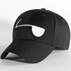 Casquette Réfléchissant Note Music Noir Blanc de Piraterie Music