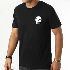 Tee Shirt Logo Chest And Back Noir Blanc de Piraterie Music -Black Needle Soldes la piraterie 336313 PIRAT TS LOGOCHESTBACK NOIBLC 20220902T160018 03