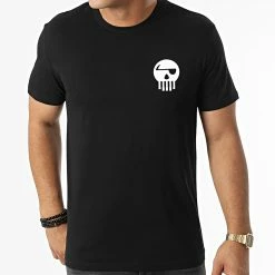 Tee Shirt Logo Chest And Back Noir Blanc de Piraterie Music -Black Needle Soldes la piraterie 336313 PIRAT TS LOGOCHESTBACK NOIBLC 20220902T160019 04
