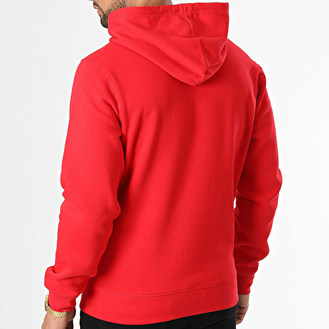 Sweat Capuche Logo Rouge Noir de Piraterie Music 6 Sweat Capuche Logo Rouge Noir de Piraterie Music – Image 4