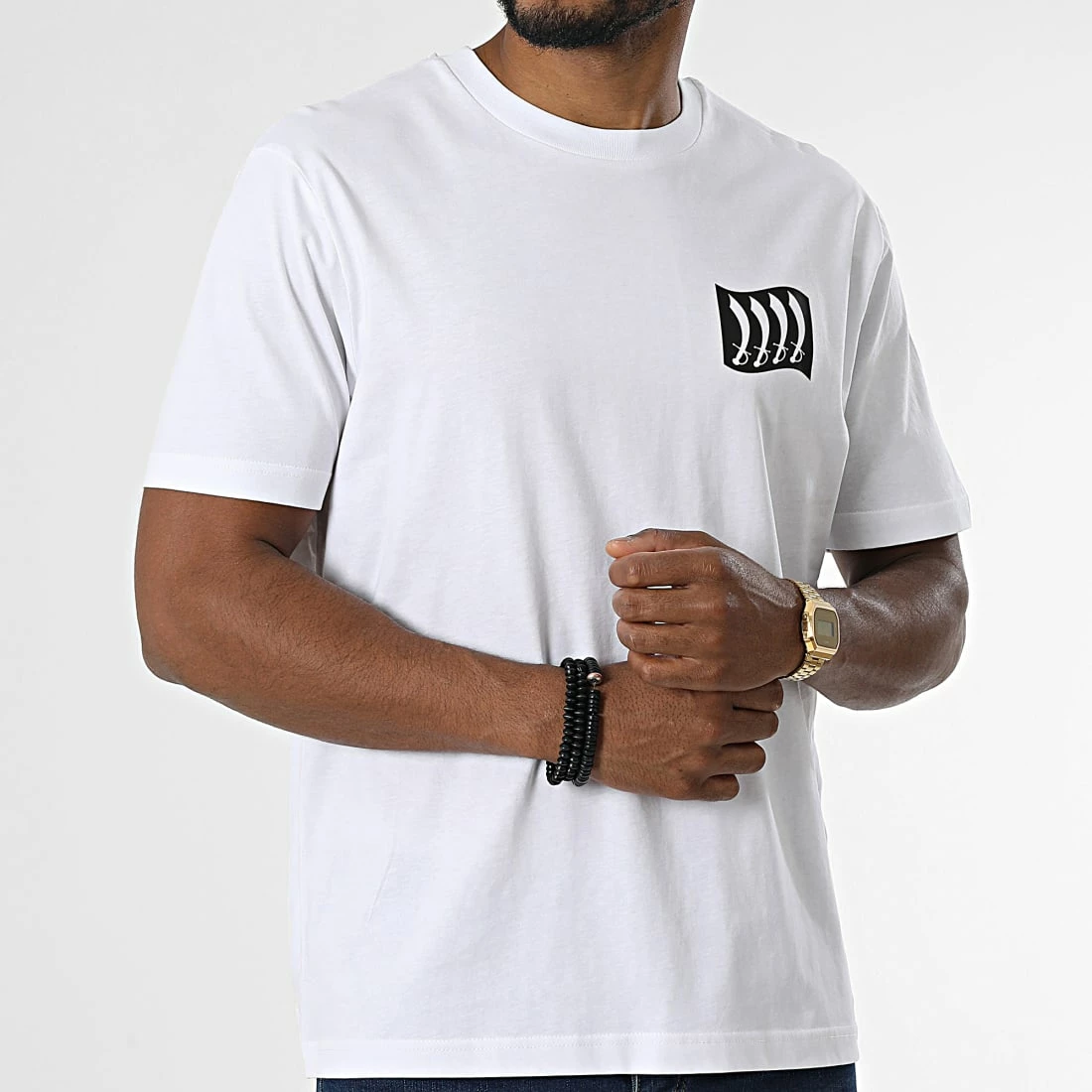 Tee Shirt Oversize Etendard Blanc Noir de Piraterie Music 5 Tee Shirt Oversize Etendard Blanc Noir de Piraterie Music – Image 3