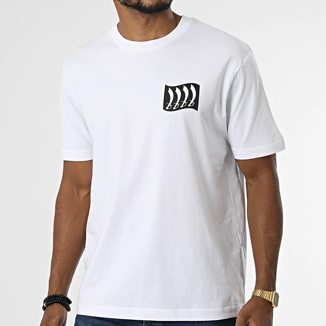 Tee Shirt Oversize Etendard Blanc Noir de Piraterie Music 6 Tee Shirt Oversize Etendard Blanc Noir de Piraterie Music – Image 4