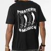 Tee Shirt Oversize Etendard Noir Blanc de Piraterie Music -Black Needle Soldes la piraterie 341071 PIRAT TSO ETENDARD NOIBLC 20220929T152950 01