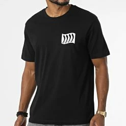 Tee Shirt Oversize Etendard Noir Blanc de Piraterie Music -Black Needle Soldes la piraterie 341071 PIRAT TSO ETENDARD NOIBLC 20220929T152953 04