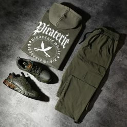 Sweat Capuche Nation Vert Kaki Blanc de Piraterie Music 11 Sweat Capuche Nation Vert Kaki Blanc de Piraterie Music -Black Needle Soldes la piraterie 341074 PIRAT SWCP NATION KAKIBLC 20221111T084921 05