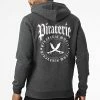 Sweat Capuche Nation Gris Anthracite Blanc de Piraterie Music -Black Needle Soldes la piraterie 341083 PIRAT SWCP NATION ANTHBLC 20220930T154311 01