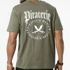 Tee Shirt Oversize Nation Vert Kaki Blanc de Piraterie Music -Black Needle Soldes la piraterie 341097 PIRAT TSO NATION KAKIBLC 20220930T154112 01