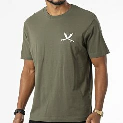 Tee Shirt Oversize Nation Vert Kaki Blanc de Piraterie Music 9 Tee Shirt Oversize Nation Vert Kaki Blanc de Piraterie Music -Black Needle Soldes la piraterie 341097 PIRAT TSO NATION KAKIBLC 20220930T154116 04