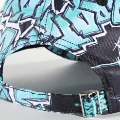Casquette Print Noir Turquoise de Piraterie Music 8 Casquette Print Noir Turquoise de Piraterie Music -Black Needle Soldes la piraterie 342193 PRT PRINT AQUA 20221012T154611 03