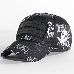 Casquette Print Reflect Noir Réfléchissant de Piraterie Music