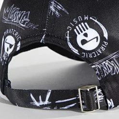 Casquette Print Reflect Noir Réfléchissant de Piraterie Music -Black Needle Soldes la piraterie 342195 PRT PRINT REFLECT BLACK 20221012T154814 03