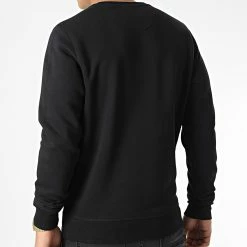 Sweat Crewneck Bateau Noir Blanc de La Piraterie -Black Needle Soldes la piraterie 346155 PIRAT SWCR BATEAU NOIBLC 20221027T161620 04