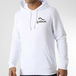 Sweat Capuche LPNJF Blanc Noir de La Piraterie 9 Sweat Capuche LPNJF Blanc Noir de La Piraterie -Black Needle Soldes la piraterie 346166 PIRAT SWCP LPNJF BLCNOI 20221027T161829 04