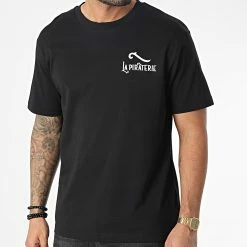 Tee Shirt Oversize Large LPNJF Noir Blanc de Piraterie Music -Black Needle Soldes la piraterie 349066 PIRAT TSO LPNJF NOIBLC 20221123T151047 04